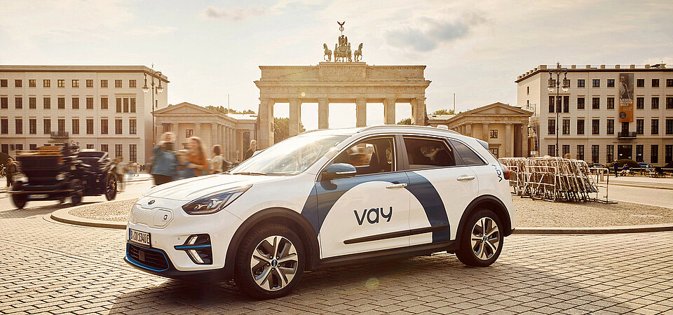 Vay's service allows users to order a car operated remotely, which is then delivered to the customer, who takes over to drive the vehicle where they want to go.