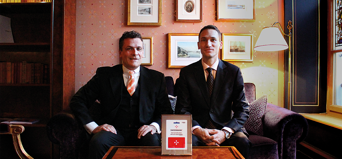 left: Hans Guenther Dahn, Chief Economic Officer (CEO); right: Johannes Morandi, Founder und Chief Technical Officer (CTO) left: Hans Guenther Dahn, Chief Economic Officer (CEO); right: Johannes Morandi, Founder und Chief Technical Officer (CTO)