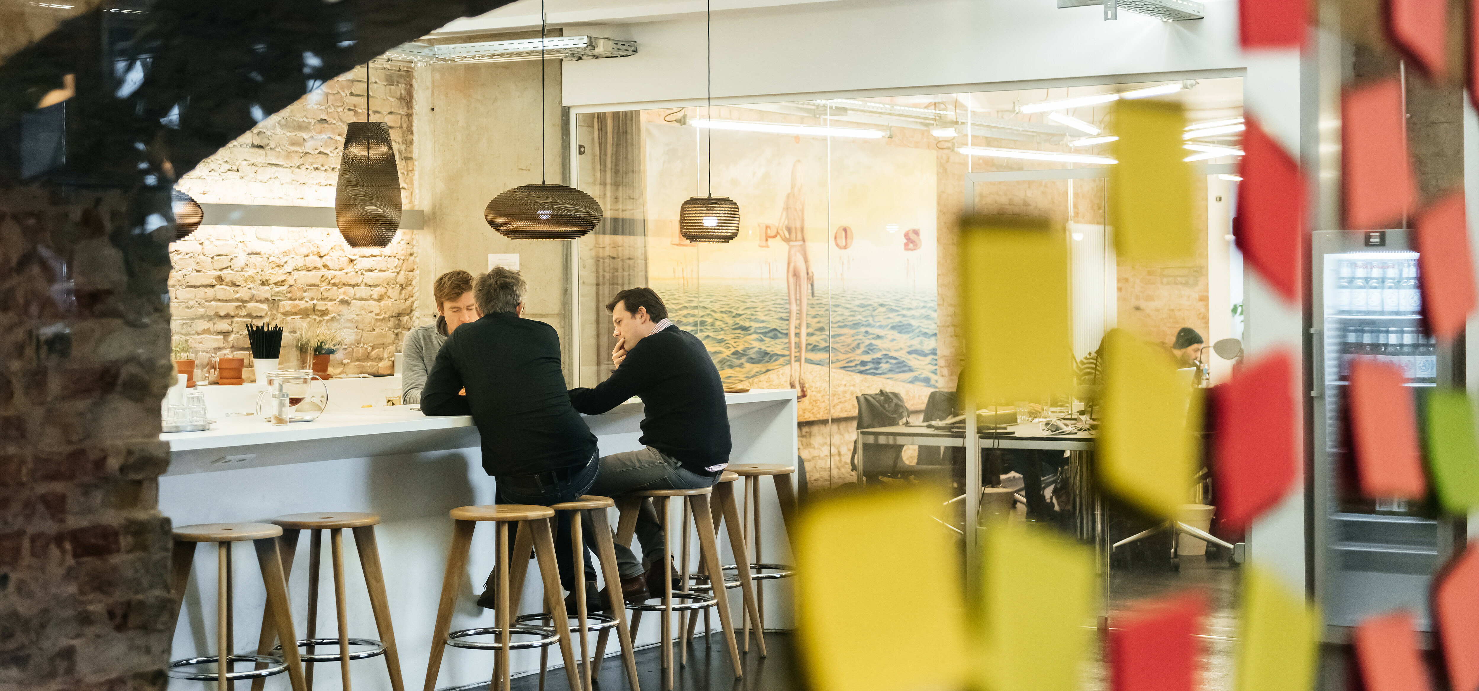 Community Space on the Ground Floor at Factory Berlin