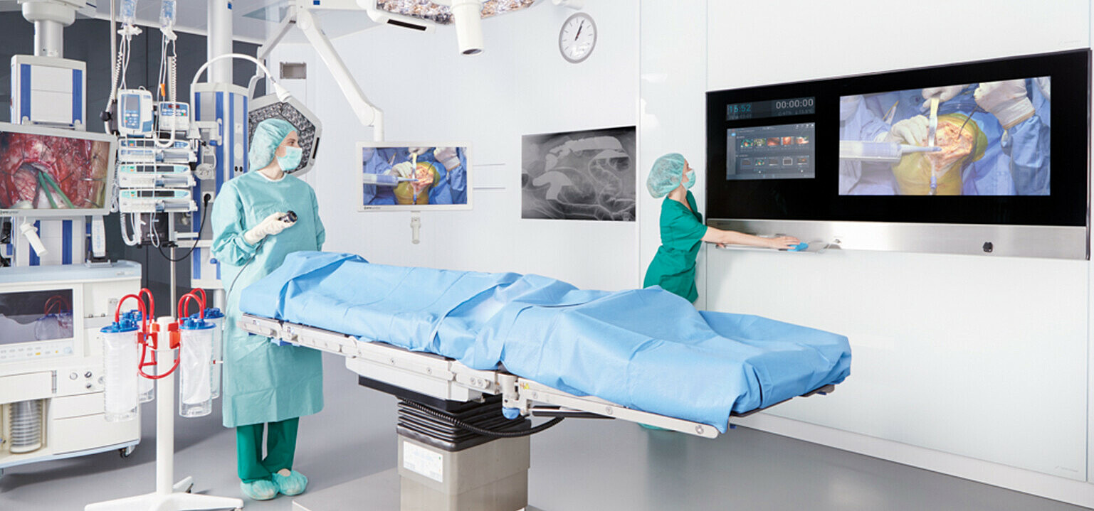 Hi tech tools help in healthcare, in surgery, pre-op, hospital organisation, and all other phases of patient care