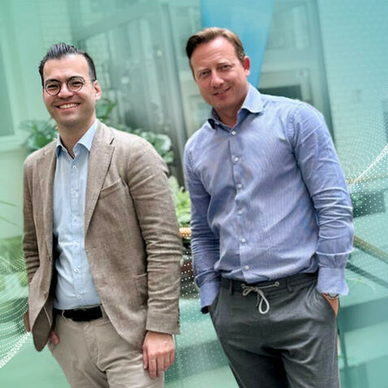 Dr. Kevin Yam (CITO coeo Group) und Sebastian Ludwig (CEO coeo Group)