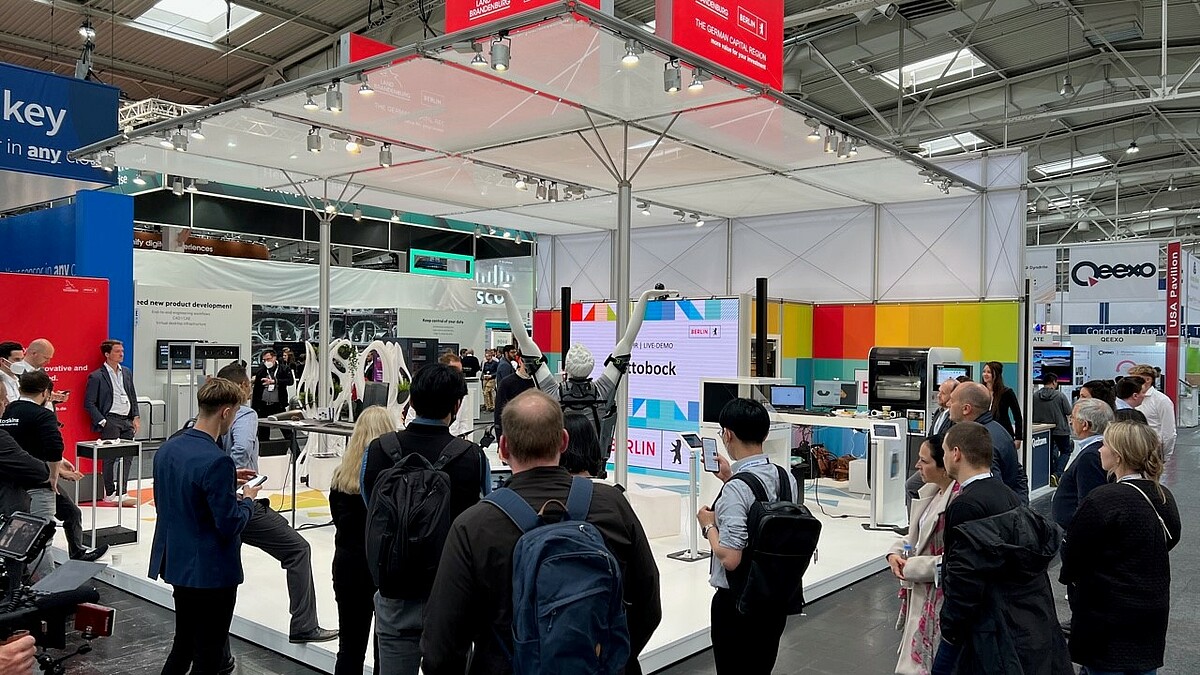 Berlin Pavilion at Hannover Messe 2022