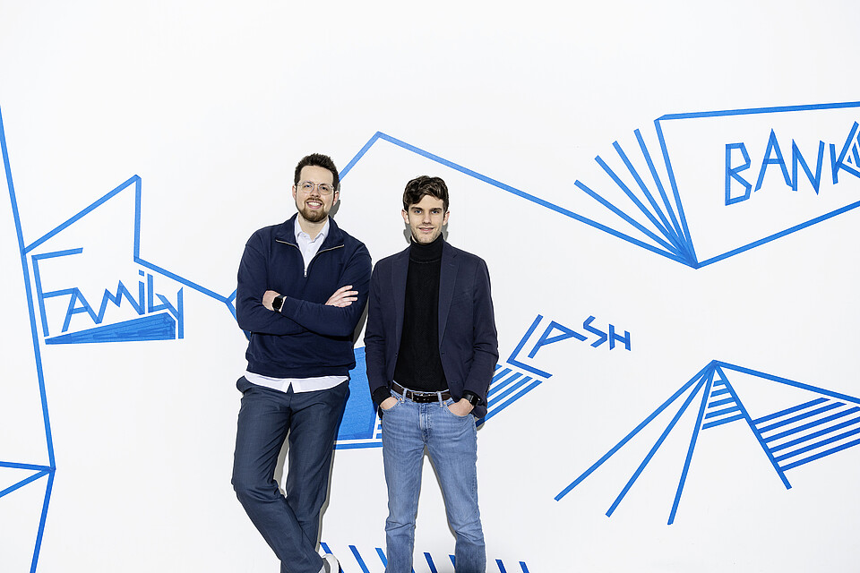 Vincent Audoire and Rob Schumacher, founders of Feather