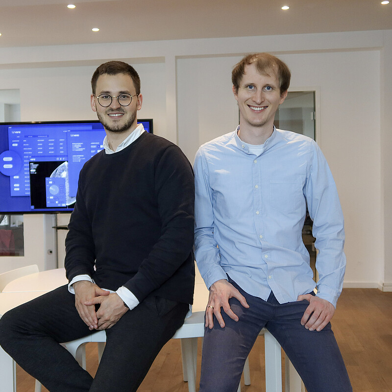 Vara founders Jonas Muff (CEO) and Stefan Bunk (CTO)