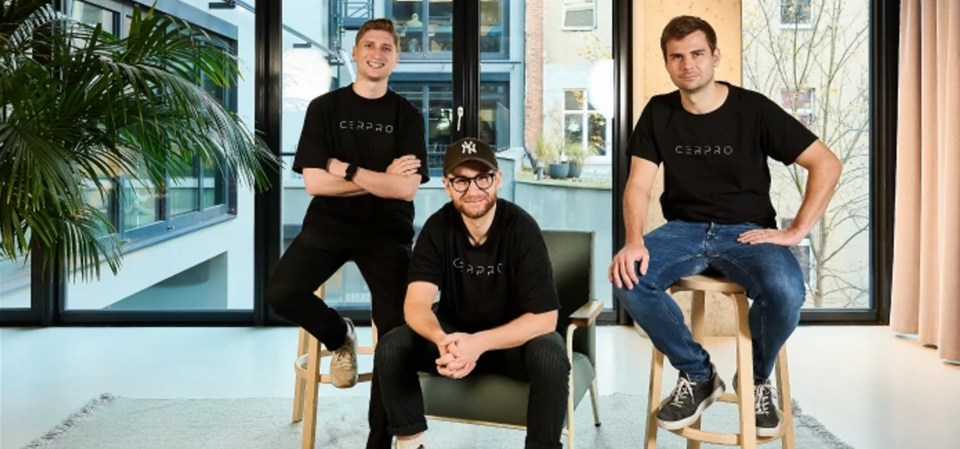 CERPRO Founders: Henrik Pitz, Frederik Frei, Sascha Müller