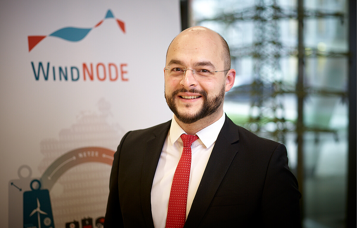 Wolfgang Korek promoting WindNODE