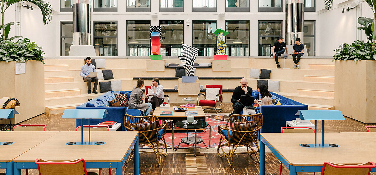 Berlin has an abundance of shared offices and coworking spaces