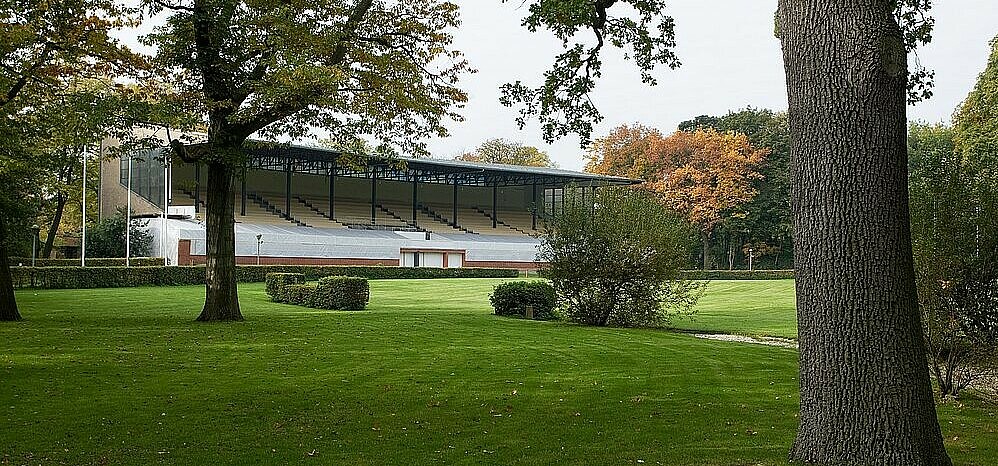 The Olympic equestrian stadium