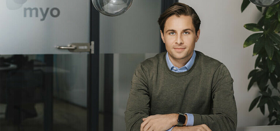 Jasper Boeckel, co-founder and CEO of myo