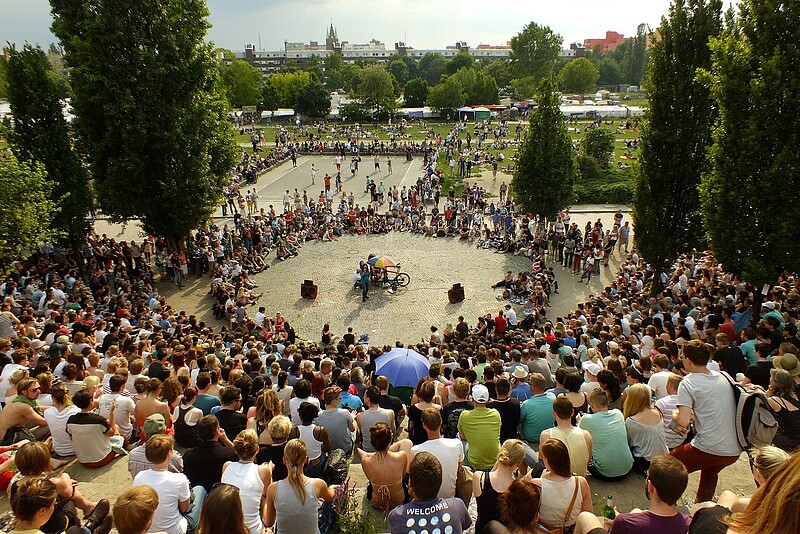 Karaoke at Mauerpark