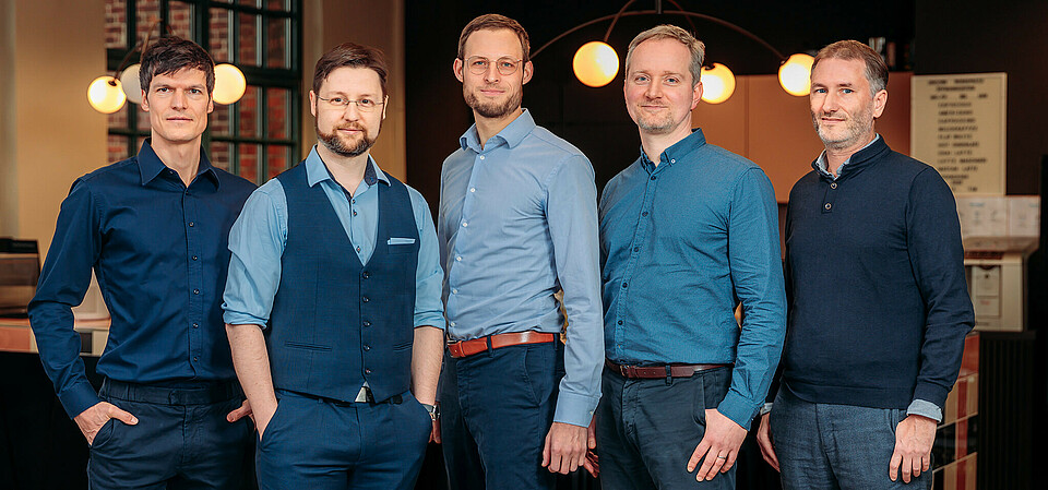 C1 was founded by Dr Marek Checinski (catalyst and quantum mechanic), Dr Ralph Krähnert (chemical engineer), Dr Christoph Zehe (chemist and techno-economist) and Christian Vollmann (tech entrepreneur), and Dirk Radzinski (tech entrepreneur).