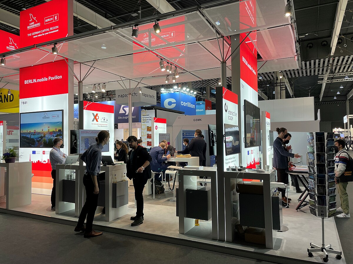 Berlin Pavilion at MWC 2022