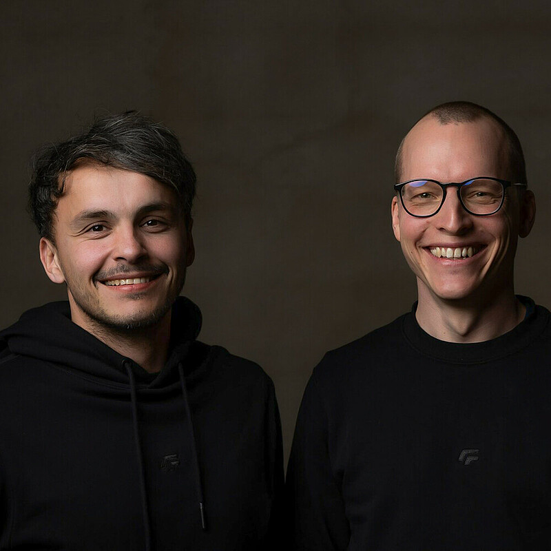 Co-founders of finmid Max Schertel and Alexander Talkanitsa