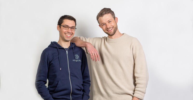 The Apheris founders: Michael Höh (CTO) and Robin Röhm (CEO)